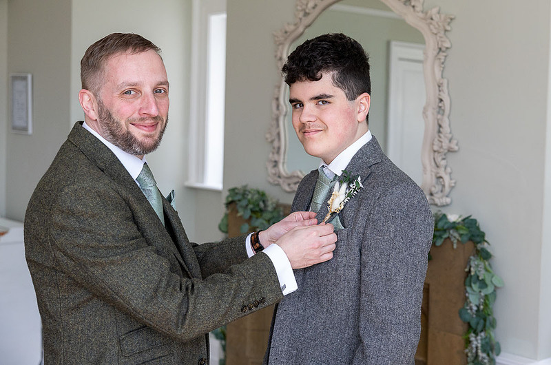 Claire and David at Ashton Lodge