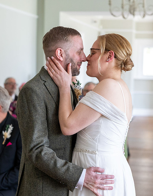 Claire and David at Ashton Lodge