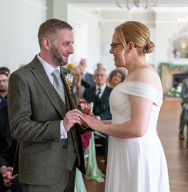 Claire and David at Ashton Lodge