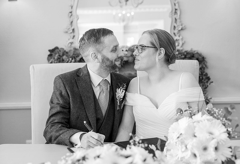 Claire and David at Ashton Lodge