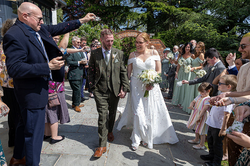 Claire and David at Ashton Lodge