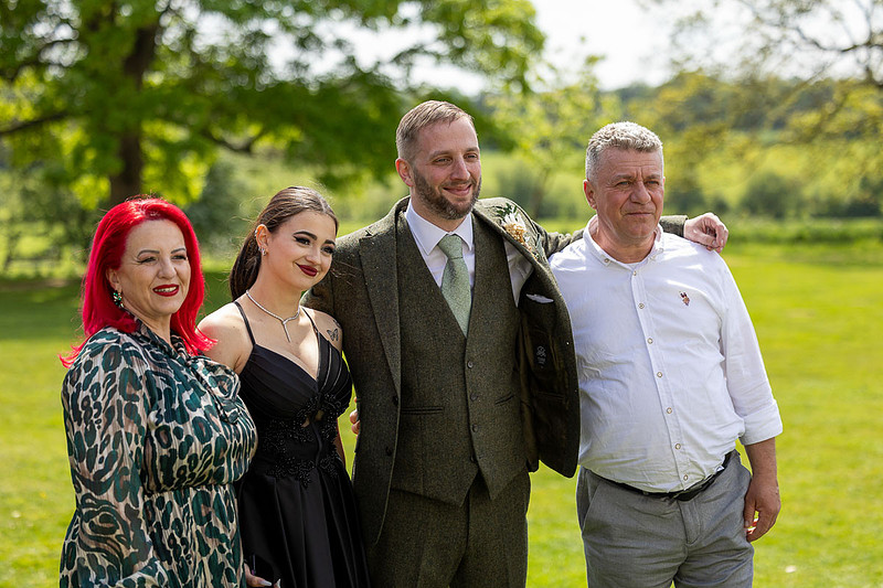 Claire and David at Ashton Lodge