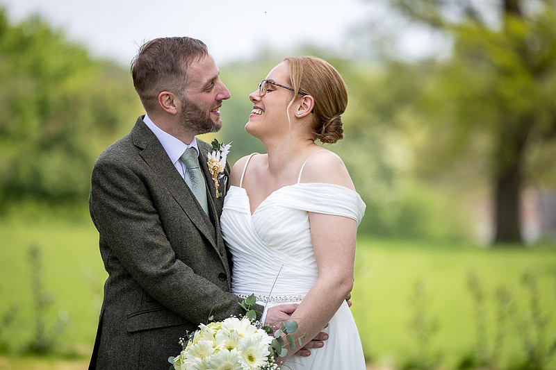 Claire and David at Ashton Lodge