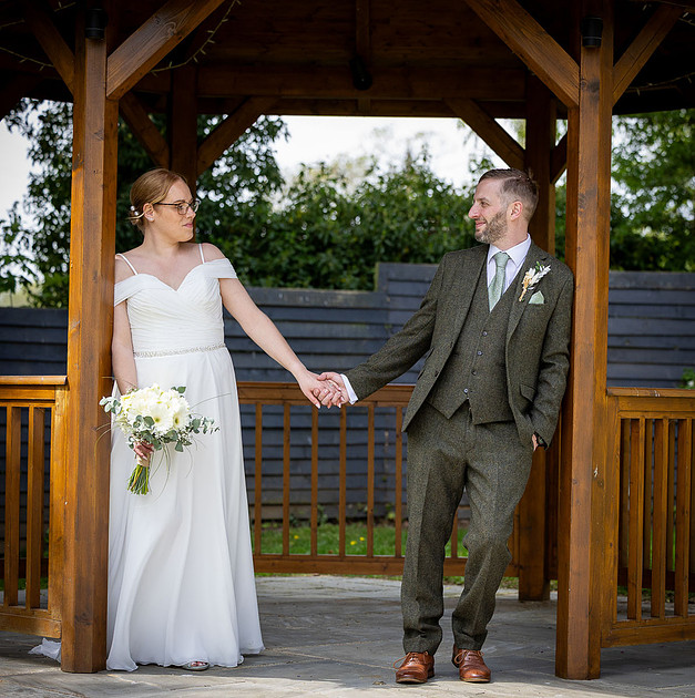 Claire and David at Ashton Lodge
