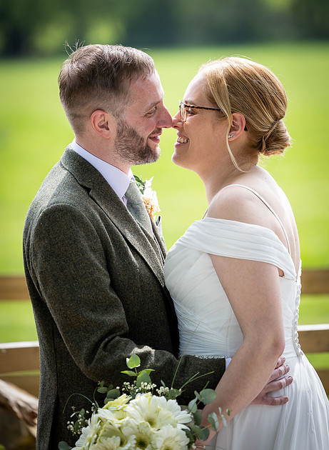 Claire and David at Ashton Lodge
