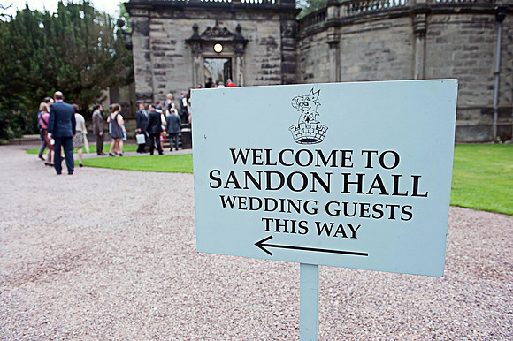 Sandon Hall Wedding Photography