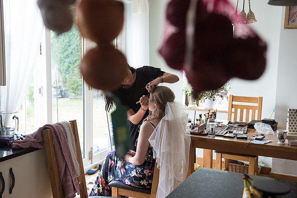 Alan and Fiona Wedding Photography at Badgers Mount