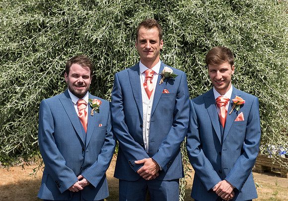 Alan and Fiona Wedding Photography at Badgers Mount