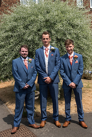 Alan and Fiona Wedding Photography at Badgers Mount