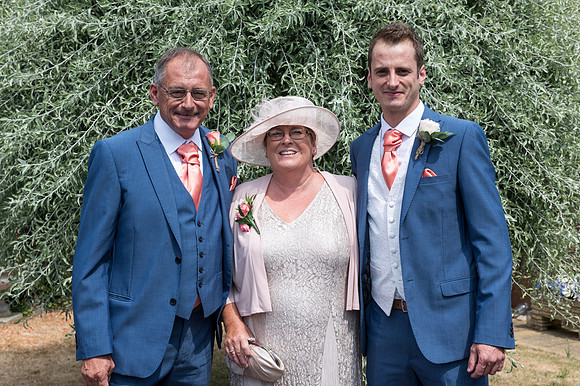 Alan and Fiona Wedding Photography at Badgers Mount