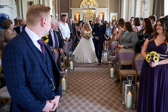 Wedding Photography at Hothorpe Hall