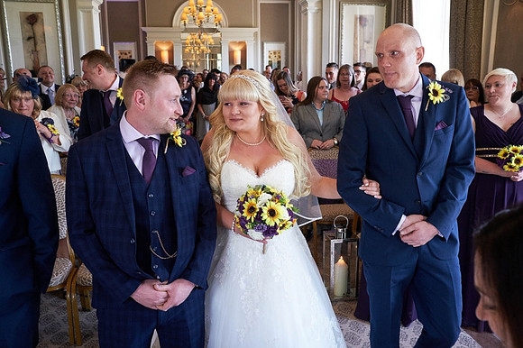 Wedding Photography at Hothorpe Hall