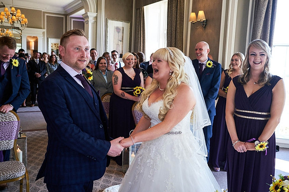 Wedding Photography at Hothorpe Hall